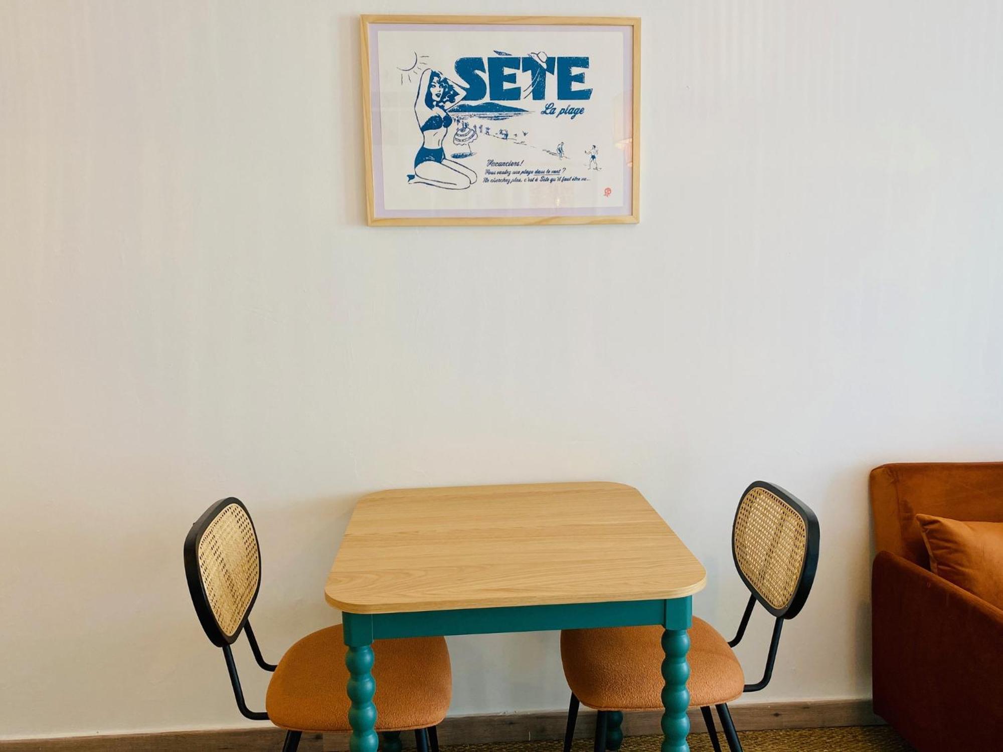 Superbe T2 Cote Gare Parking Clim Wifi Terrasse ! Apartment Sete Exterior photo